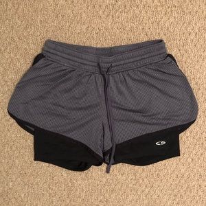 Champion Running Shorts with Built-in Spandex